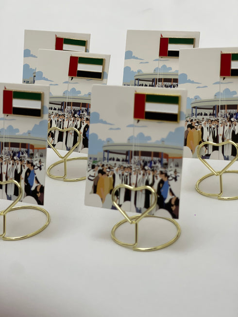 oh, Wanted Studio Favors - UAE Flag Brooch Badge